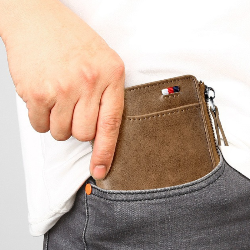 Mosrugs | WalletPro – Men’s Genuine Leather RFID Anti-Theft Wallet