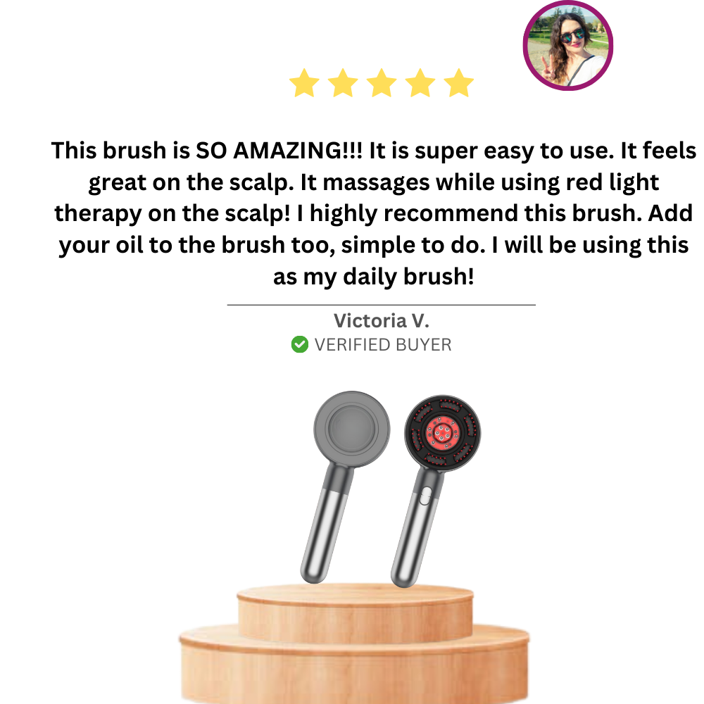 Mosrugs | Cordless Scalp Massaging Brush – Boost Hair Growth & Relax at Home