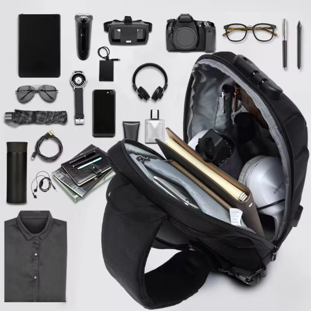 Mosrugs | Anti-Theft Crossbody Bag with USB Charging – Secure, Stylish, and Functional