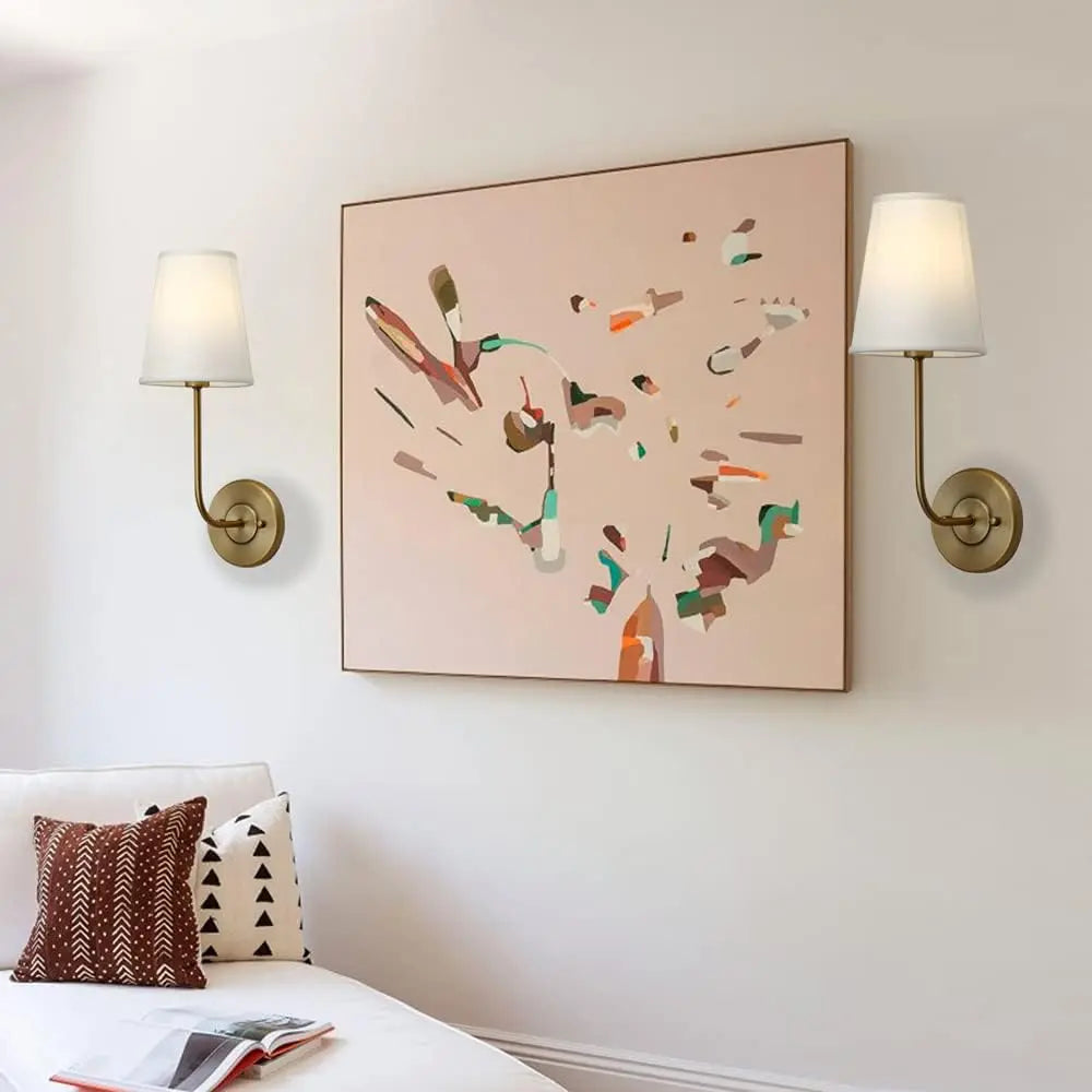 Mosrugs | LoomGlow – Modern Wall Lamp Featuring Woven Metal and Soft Fabric