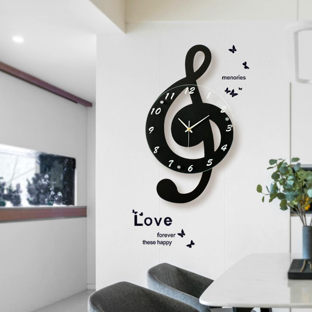 Mosrugs | TuneClock - G-Clef Musical Wall Timepiece