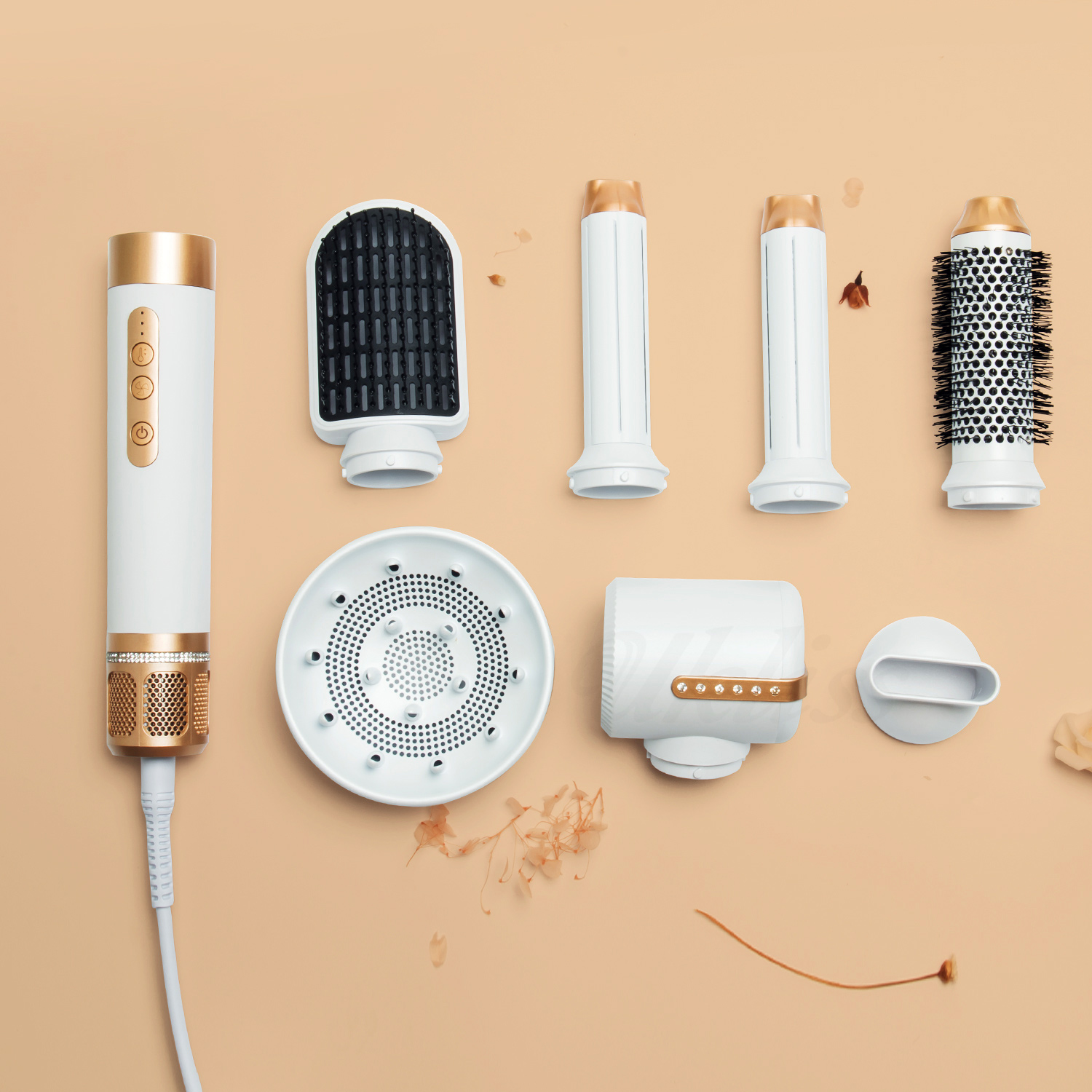 Mosrugs | 7-in-1 Airwrap Hair Styler | Multi-Functional Styling Tool for Curls, Waves & Straightening