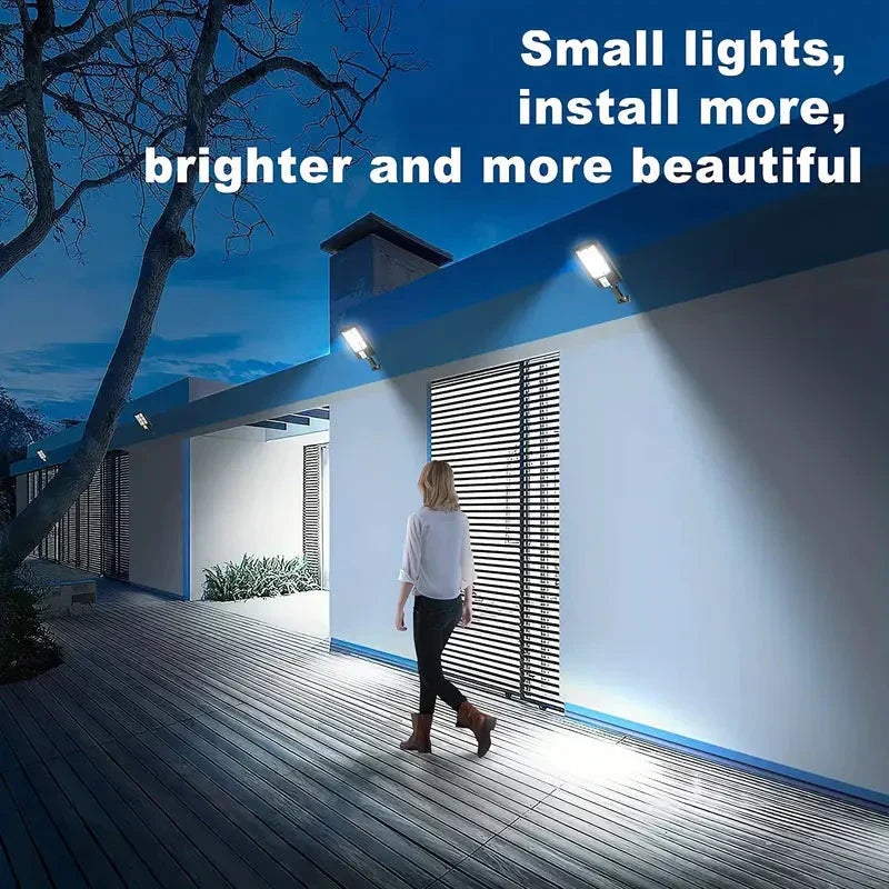 Mosrugs | 5000LM Solar Floodlight with Motion Sensor | Dusk to Dawn Outdoor Security Light