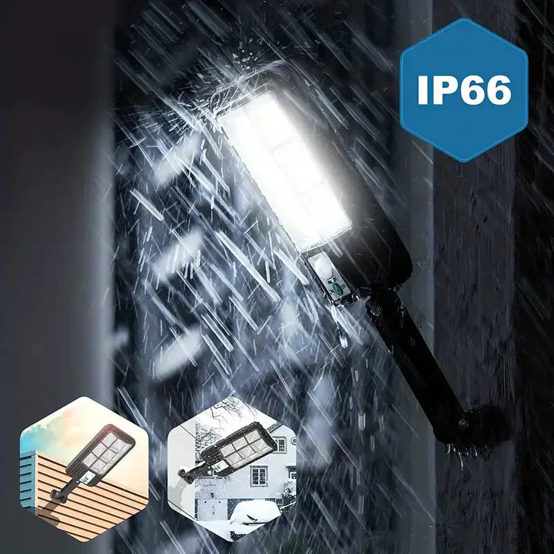 Mosrugs | 5000LM Solar Floodlight with Motion Sensor | Dusk to Dawn Outdoor Security Light