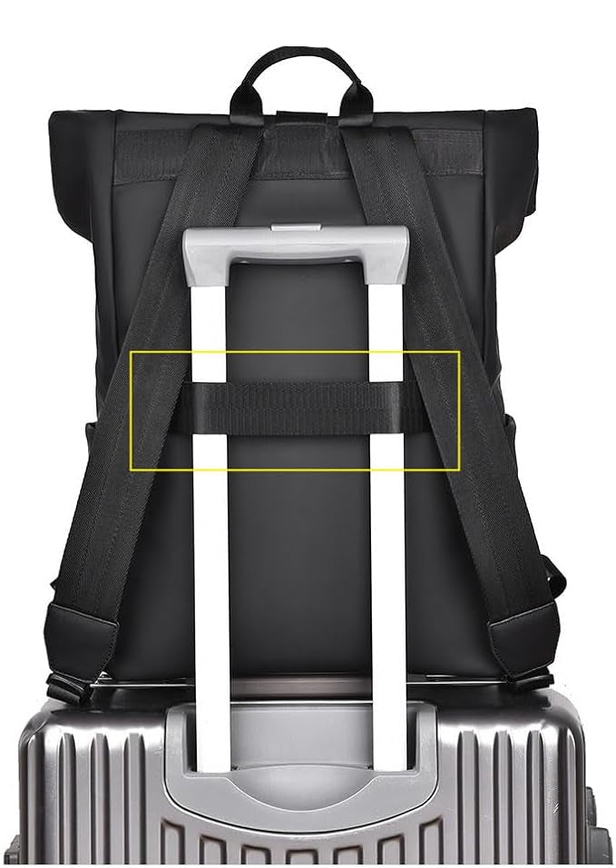 Mosrugs | BergTrek Waterproof Ergonomic Backpack – Lightweight Travel Rucksack with USB Charging & Large Laptop Storage