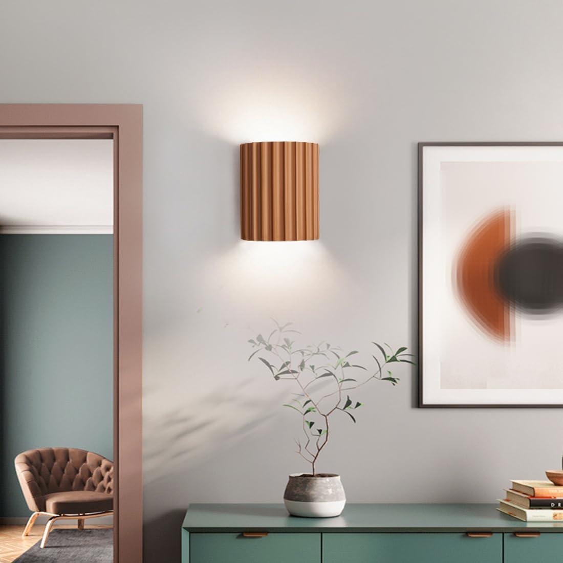Mosrugs | Minimalist LED Wall Light – Soft Glow Up & Down Accent Lighting for Indoor Spaces