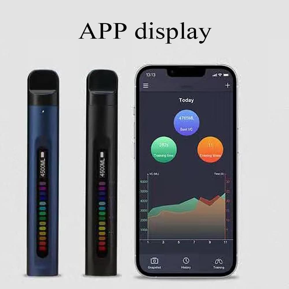 Mosrugs | BreathBoost Smart Breathing Trainer – Lung Capacity & Respiratory Muscle Strengthening Device