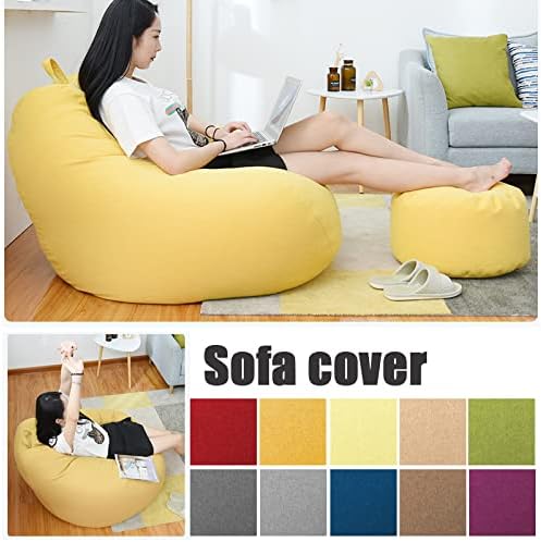 Mosrugs | Luxury Linen Bean Bag – Ergonomic & Stylish Comfort Seating