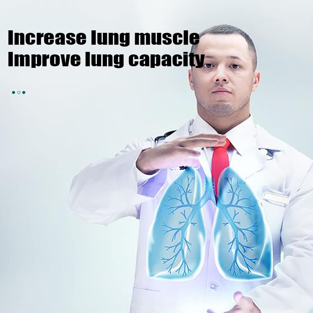 Mosrugs | BreathBoost Smart Breathing Trainer – Lung Capacity & Respiratory Muscle Strengthening Device