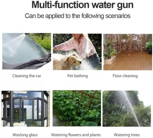 Mosrugs | AquaBlitz High-Pressure Spray Gun – Universal Hose Attachment for Powerful Cleaning