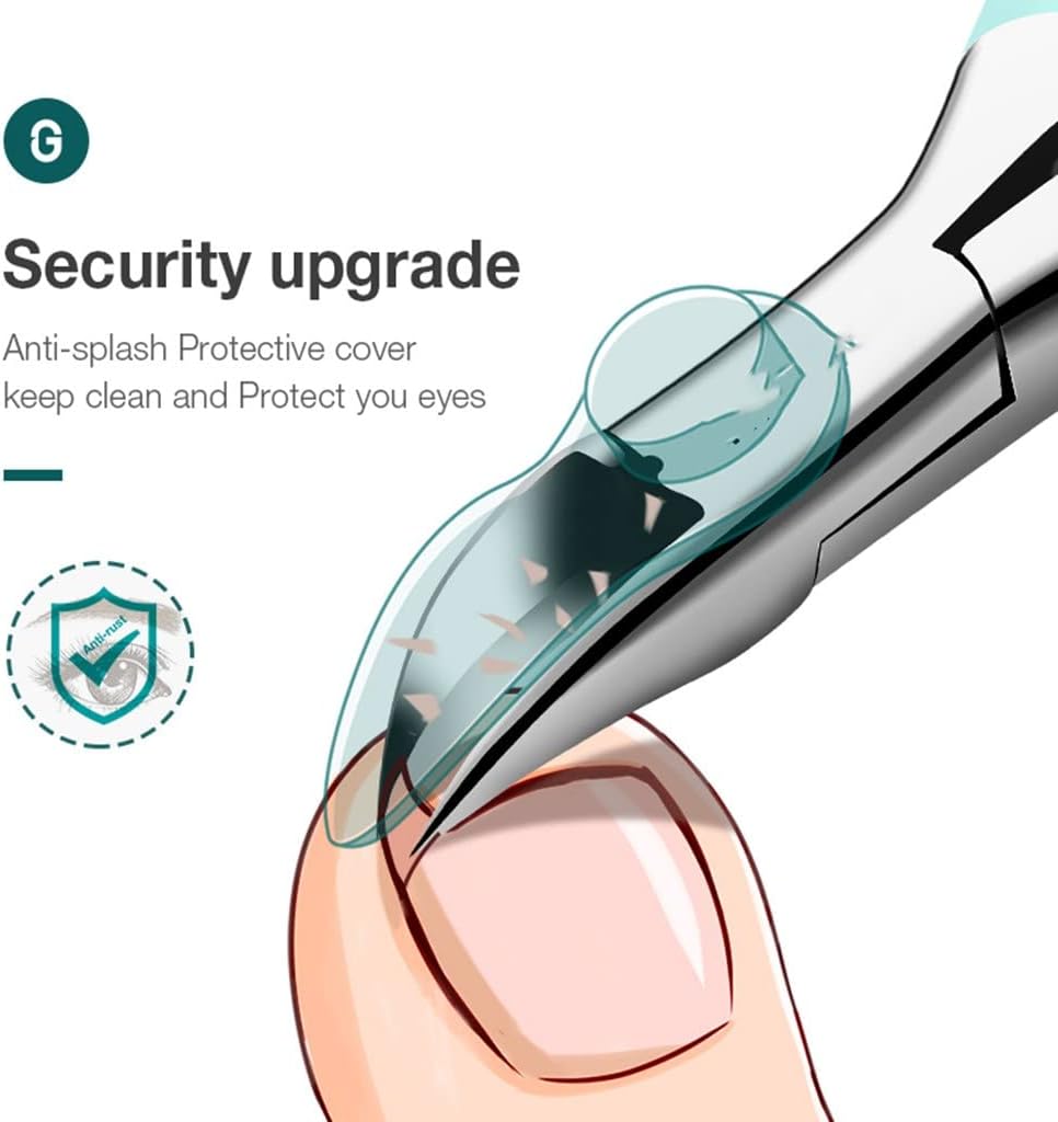 Mosrugs | Premium Toenail Clippers for Seniors – Ideal for Thick & Ingrown Nails