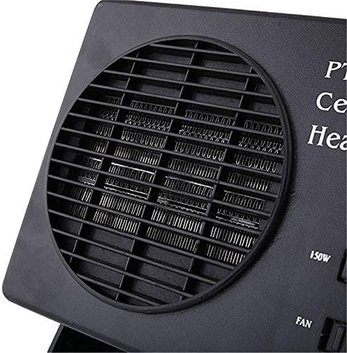 Mosrugs | 12V Ceramic Car Heater Fan | 150W-300W | Portable Defroster w/ Automatic Thermostat