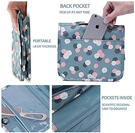 Mosrugs | TravelEase –  Water-Resistant Travel Toiletry Bag with Hanging Hook