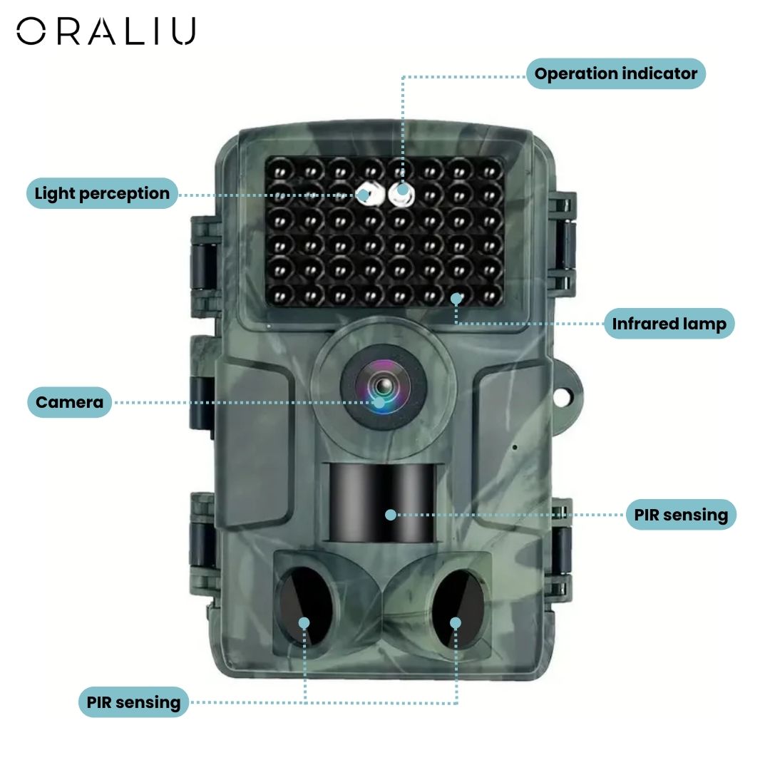 Mosrugs | 4K Ultra HD Wildlife Camera – 60MP with App Control