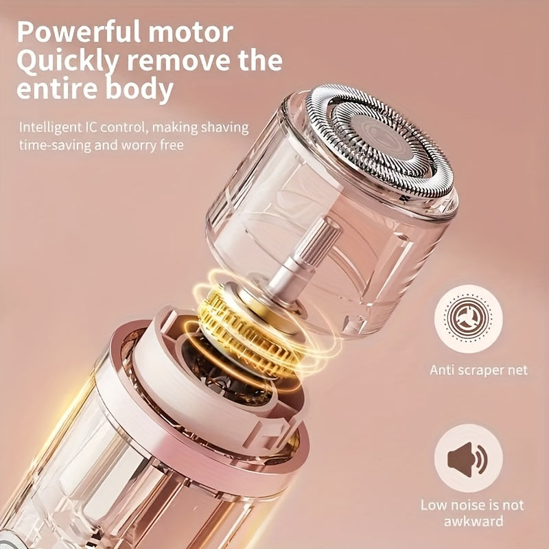 Mosrugs | PureSilk | Cordless Women’s Shaver – Gentle Hair Removal for Face & Body