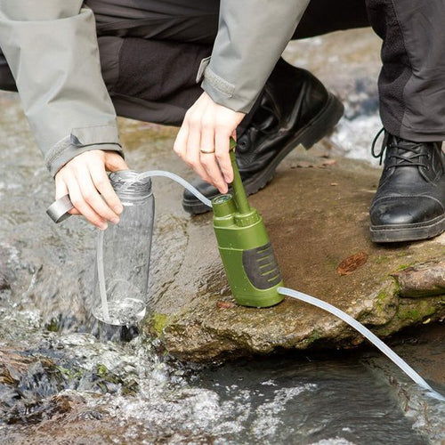 Mosrugs | Portable Survival Water Filter – Filters 3000L, No Power Needed, Ideal for Camping & Emergencies