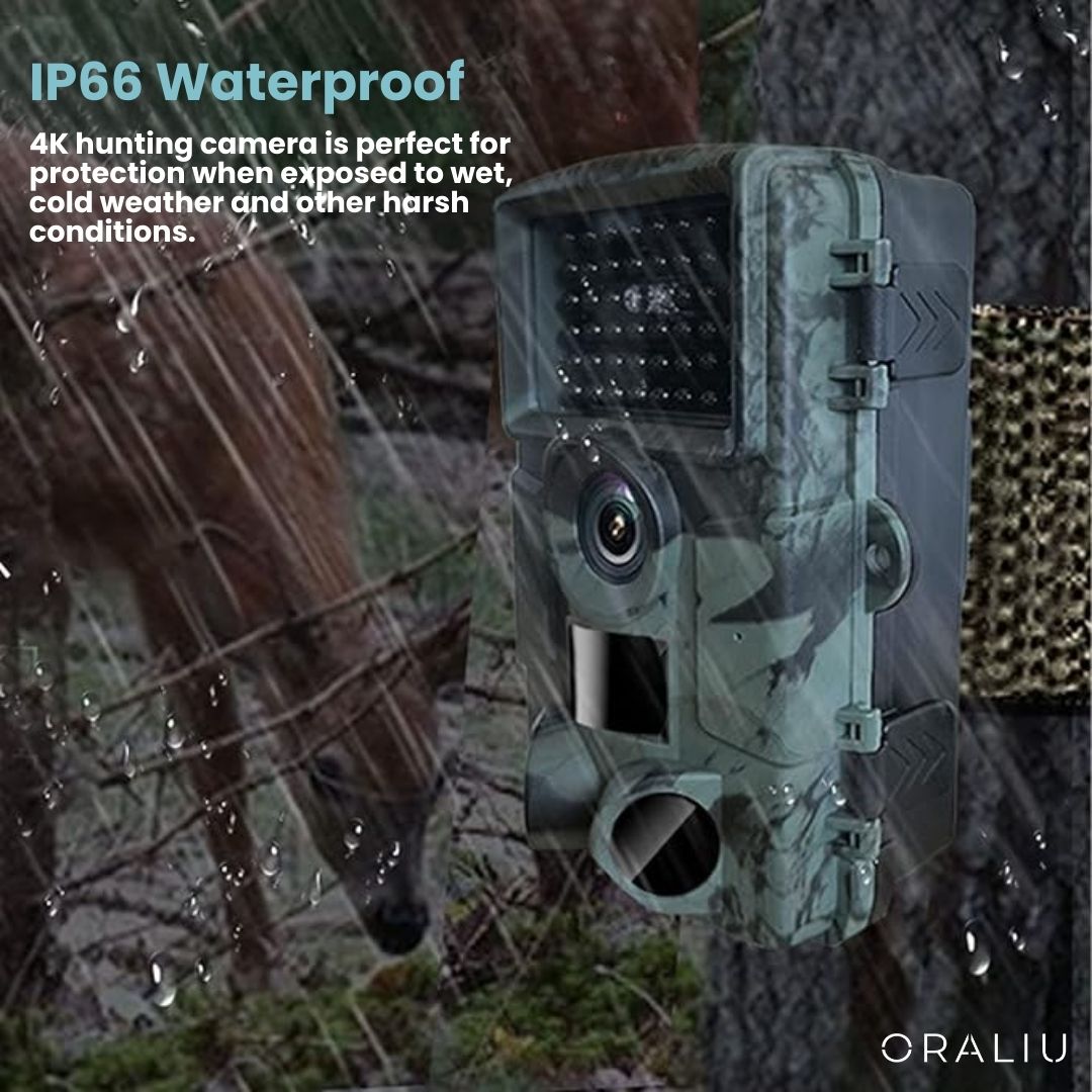 Mosrugs | 4K Ultra HD Wildlife Camera – 60MP with App Control