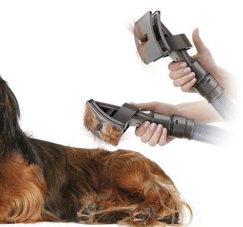 Mosrugs | DogCatFri VacuumBrush – Pet Grooming Vacuum Brush Attachment for Easy Hair Removal