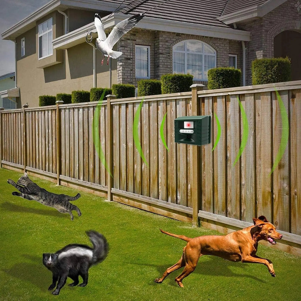 Mosrugs | Ultrasonic Woodpecker Repeller – Effective & Humane Bird Deterrent for Gardens & Homes