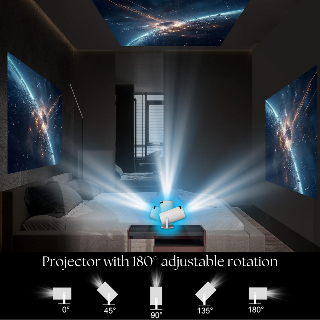Mosrugs | Ultra-HD 4K Smart Projector