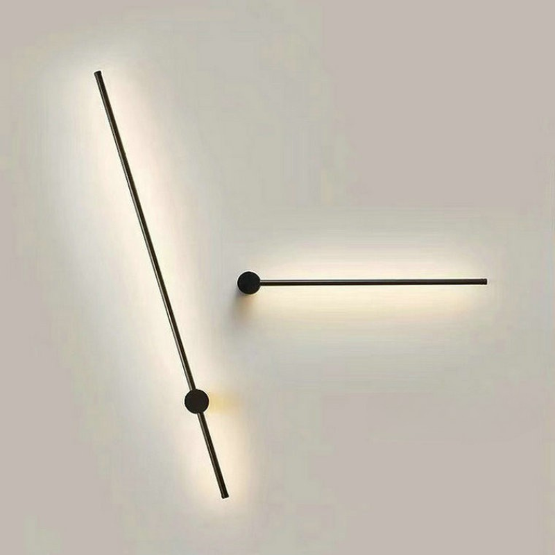 Mosrugs | NordicRod – Minimalist Wall Lamp with Plug for Chic Interiors