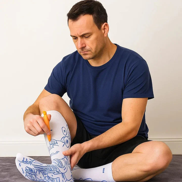 Mosrugs | Therapeutic Massage Socks | Acupressure Design for Instant Pain Relief & Relaxation at Home