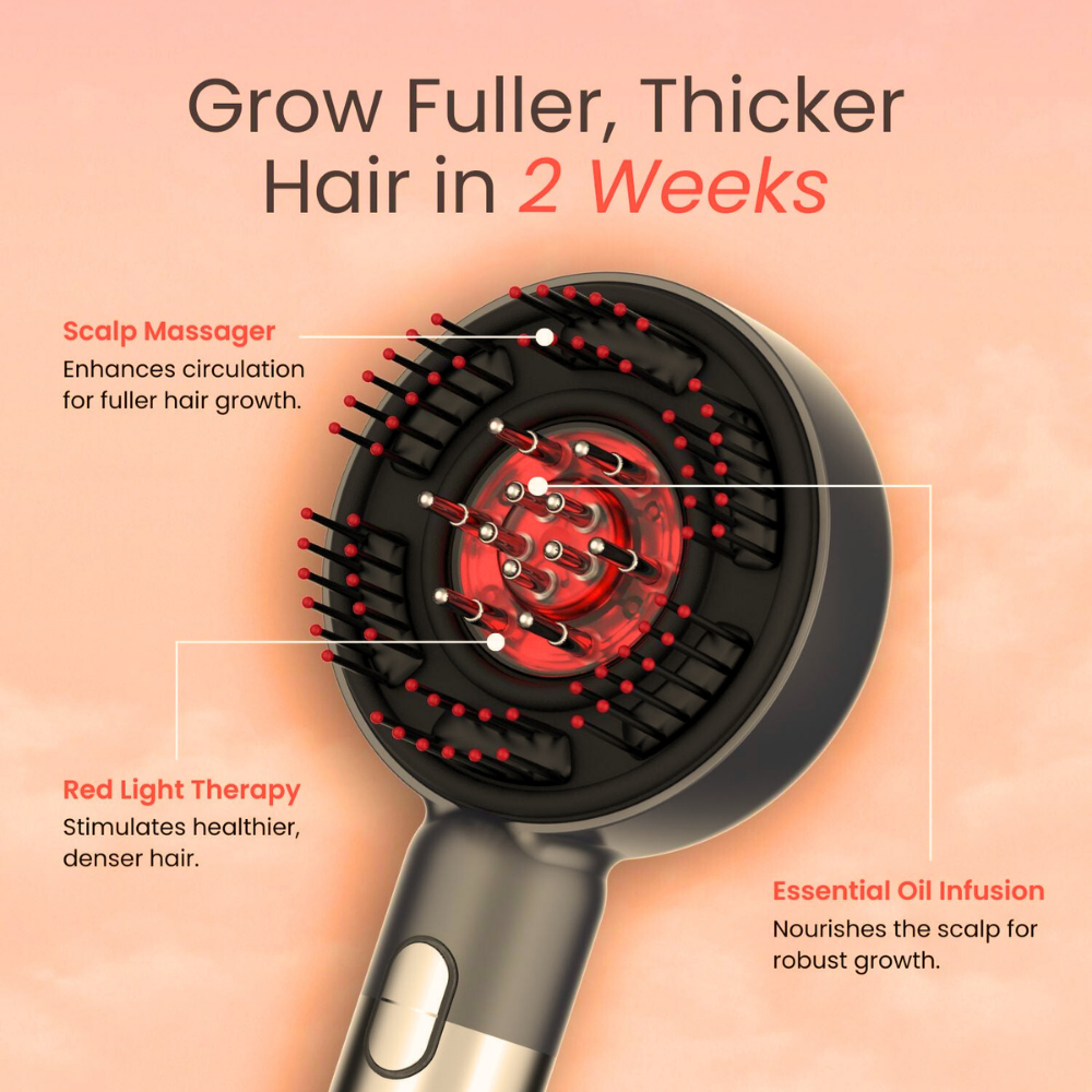 Mosrugs | Cordless Scalp Massaging Brush – Boost Hair Growth & Relax at Home