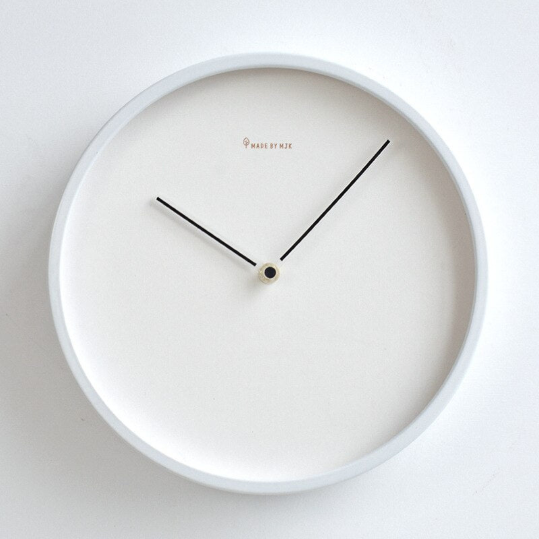 Mosrugs | Veyra – Minimalist Scandinavian Wall Clock | Modern Nordic Design