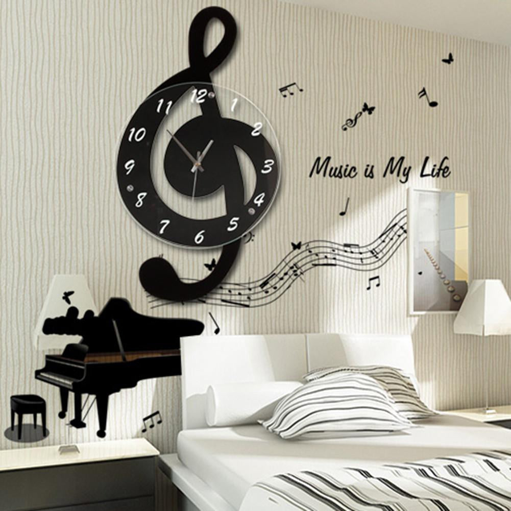 Mosrugs | TuneClock - G-Clef Musical Wall Timepiece