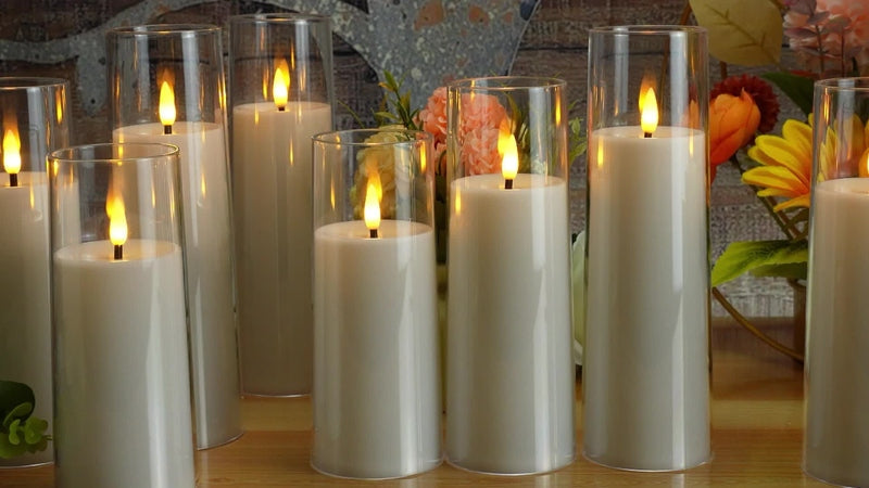 Mosrugs | HolidaySpark - 5 LED Flameless Candles for Festive Cheer