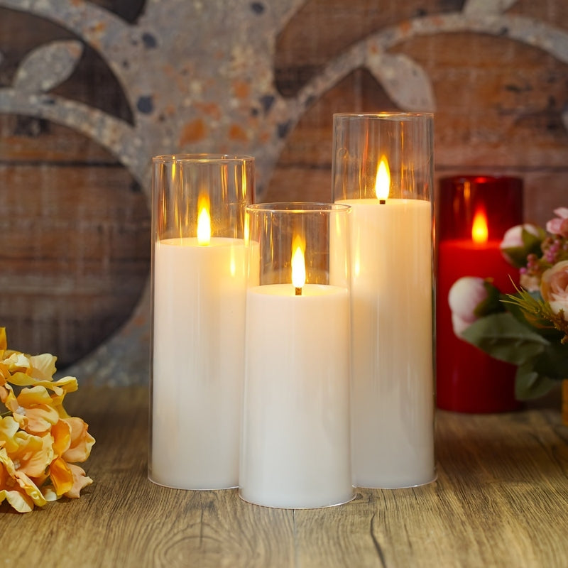 Mosrugs | HolidaySpark - 5 LED Flameless Candles for Festive Cheer
