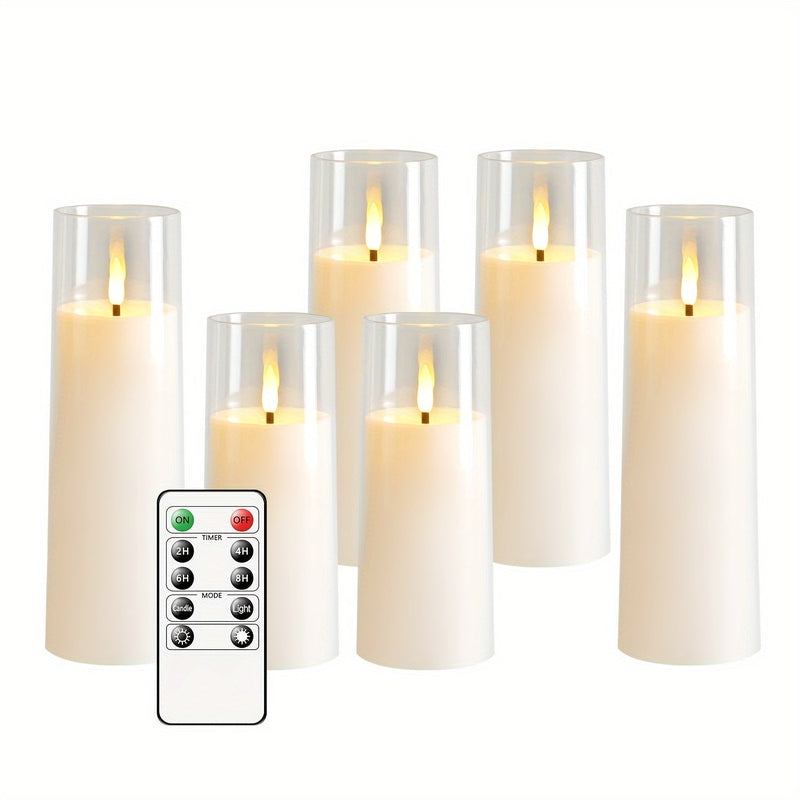 Mosrugs | HolidaySpark - 5 LED Flameless Candles for Festive Cheer