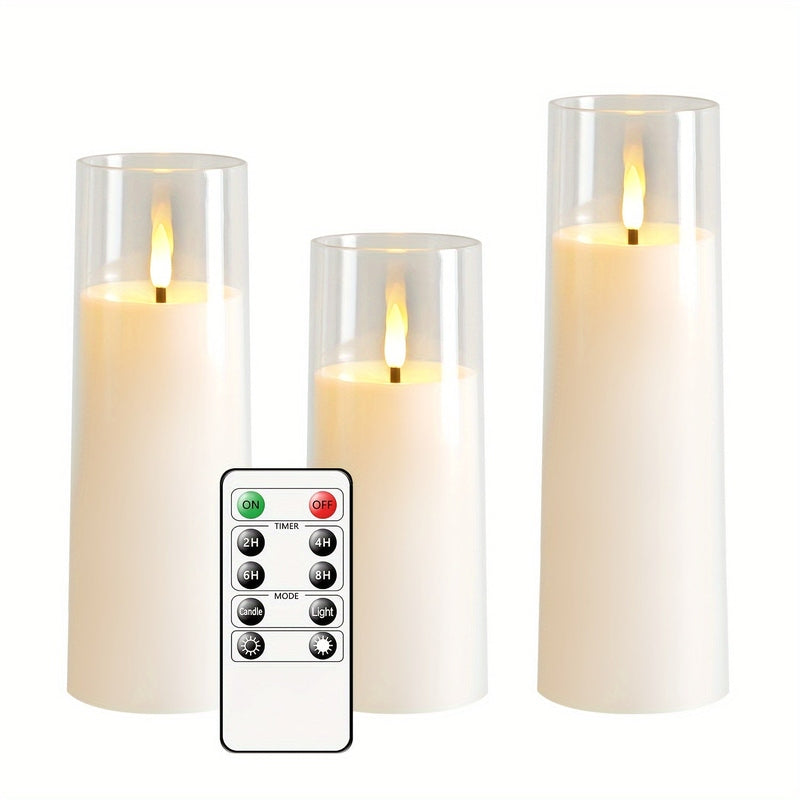 Mosrugs | HolidaySpark - 5 LED Flameless Candles for Festive Cheer