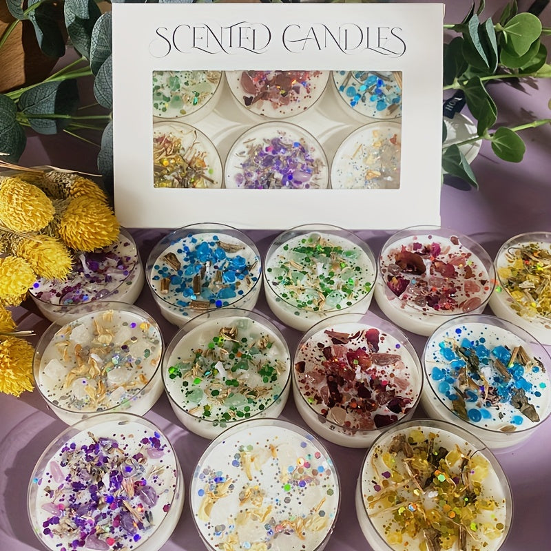 Mosrugs | ScentedGem - Luxury Crystal-Infused Floral Candles