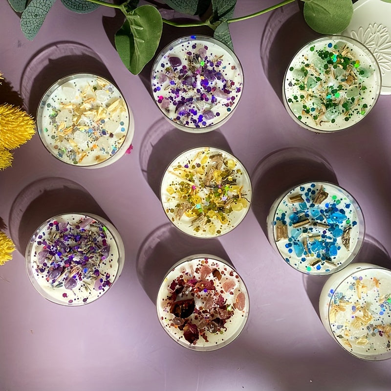Mosrugs | ScentedGem - Luxury Crystal-Infused Floral Candles