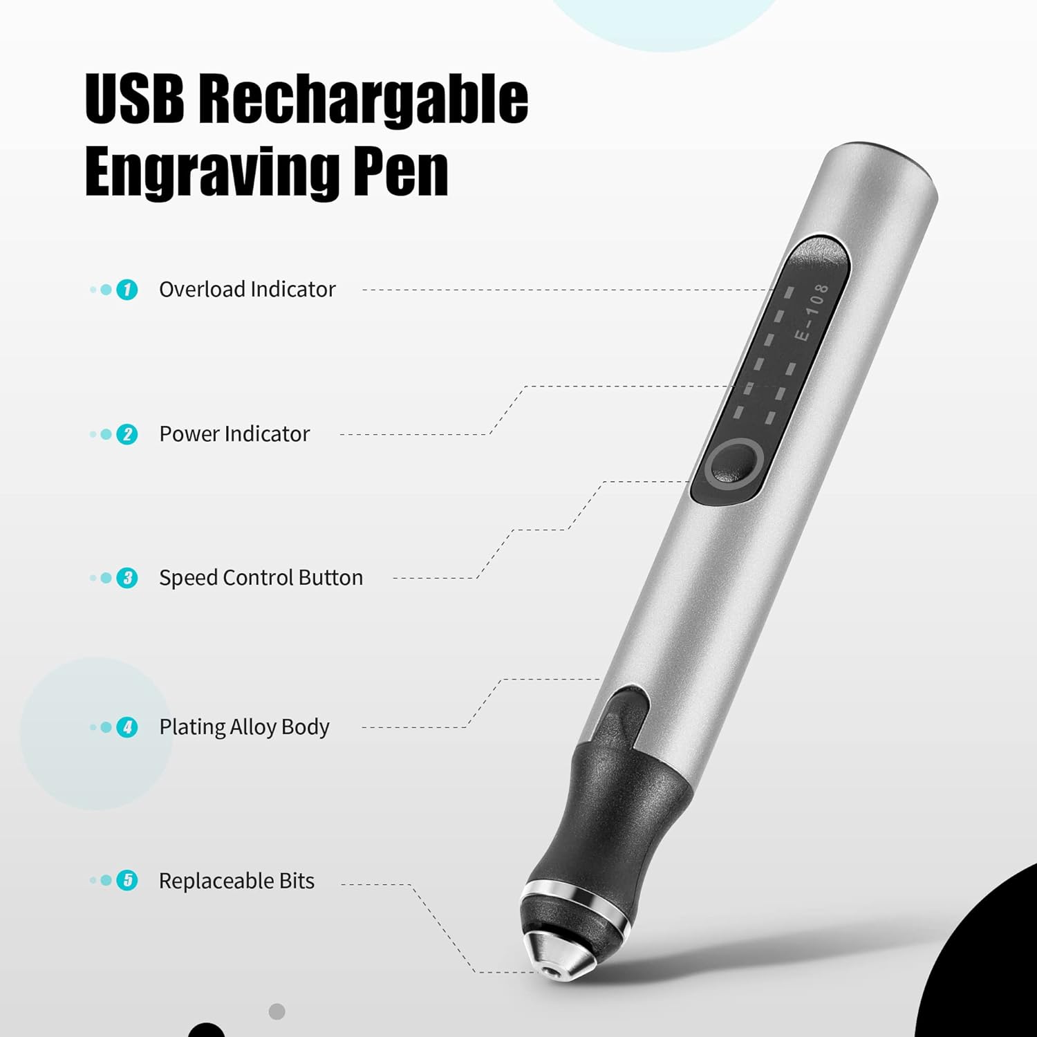 Mosrugs | Cordless Engraving Pen – Perfect for 50+ Surfaces & DIY Projects