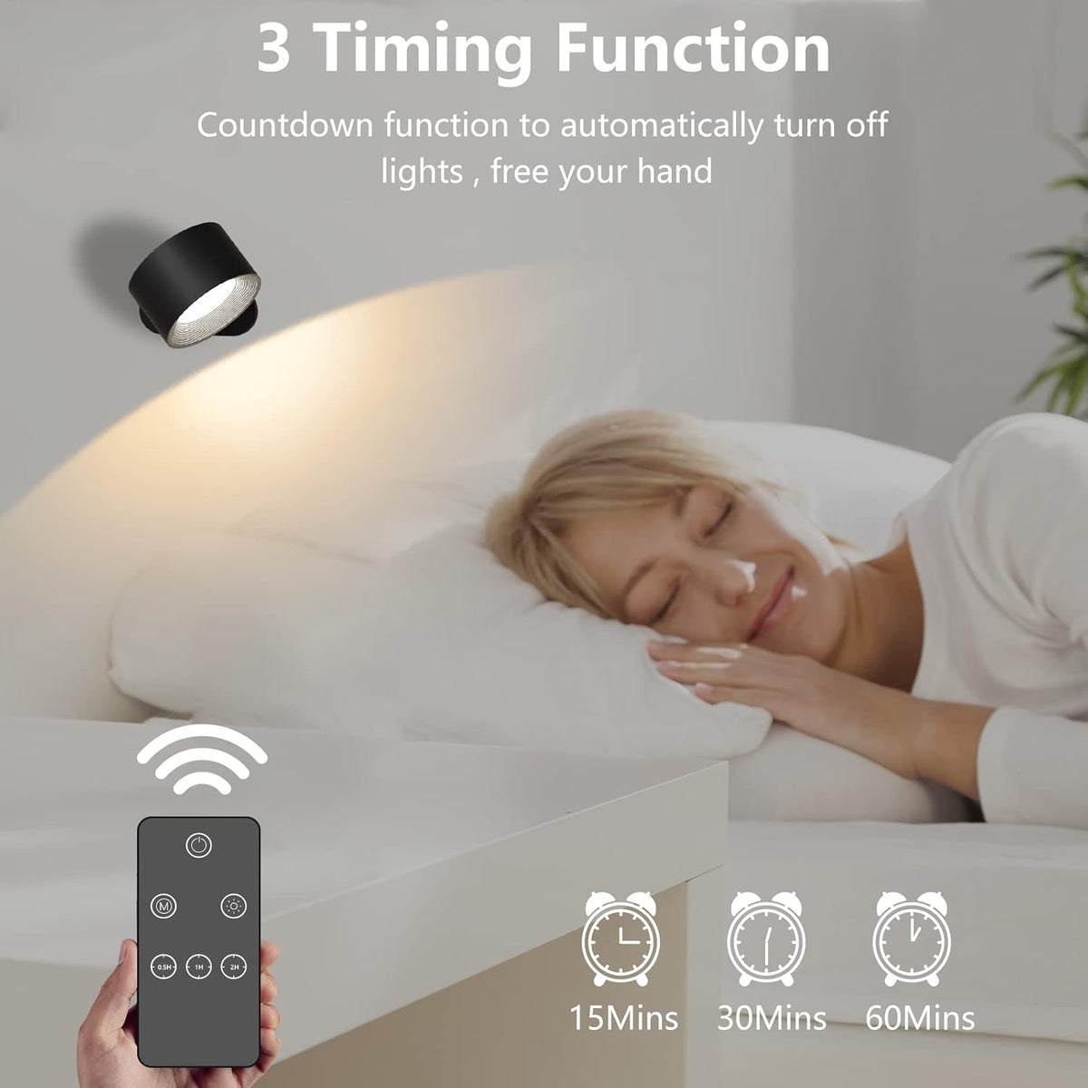 Mosrugs | FlexiLamp – Wireless Rechargeable 360° LED Wall Light for Indoors & Outdoors