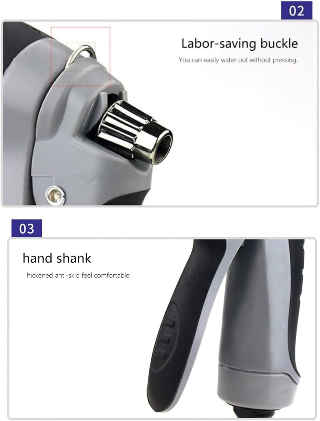 Mosrugs | AquaBlitz High-Pressure Spray Gun – Universal Hose Attachment for Powerful Cleaning