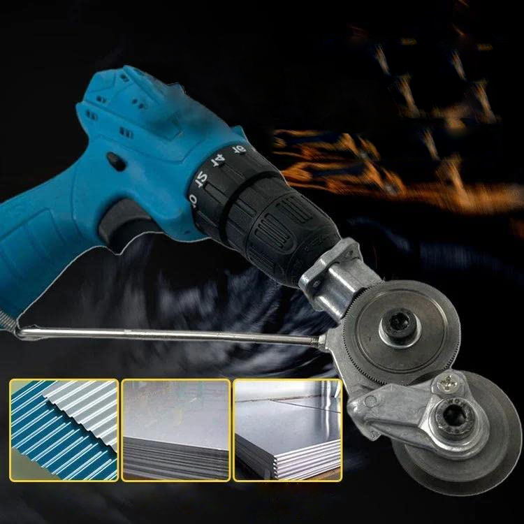 Mosrugs | Electric Plate Cutter – Drill Attachment for Fast, Safe & Effortless Sheet Cutting