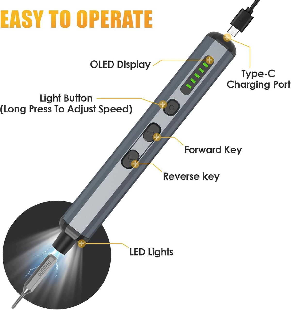 Mosrugs | ProFix 68-in-1 Electric Precision Screwdriver Set