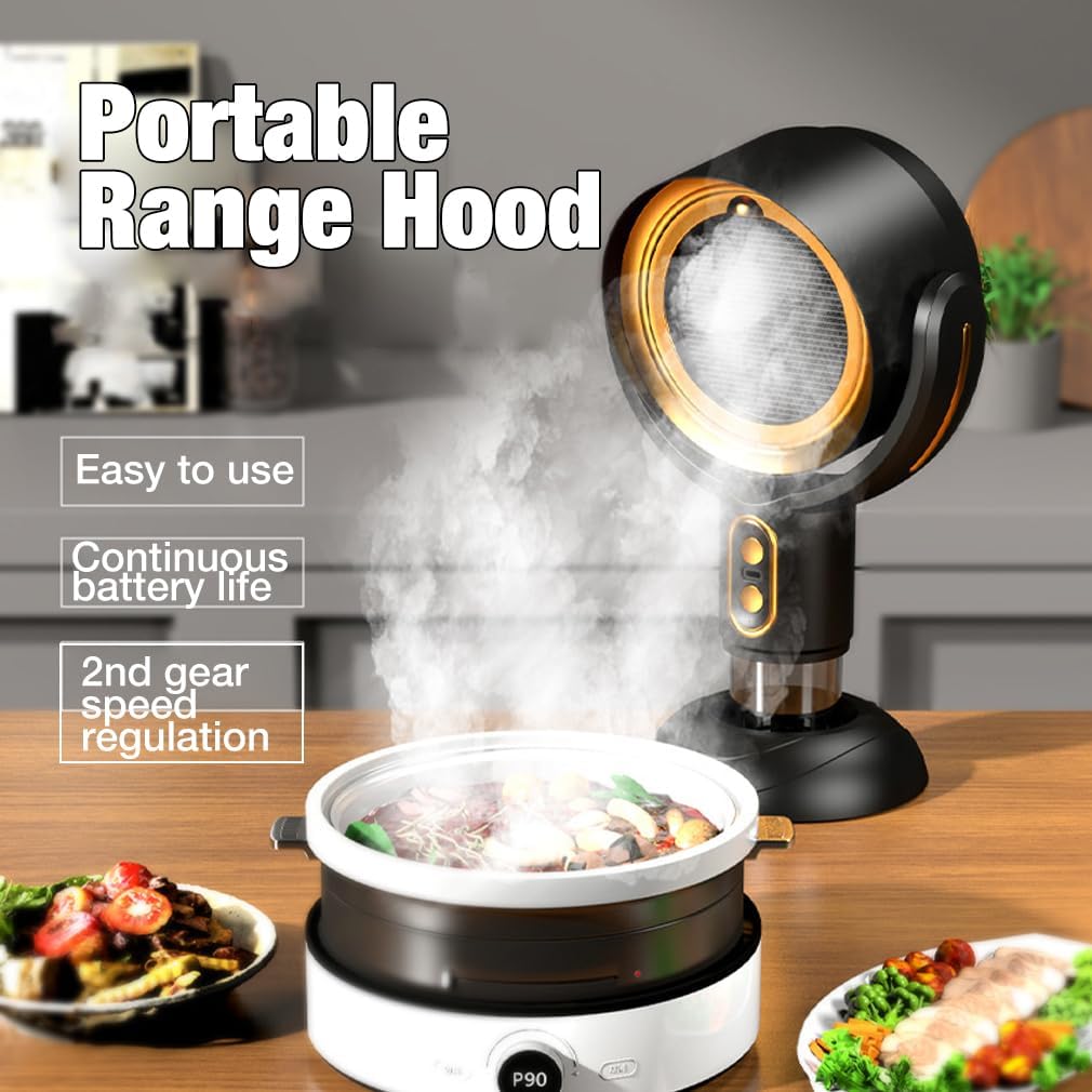 Mosrugs | Portable Range Hood – Powerful, Rechargeable, and Perfect for Any Space