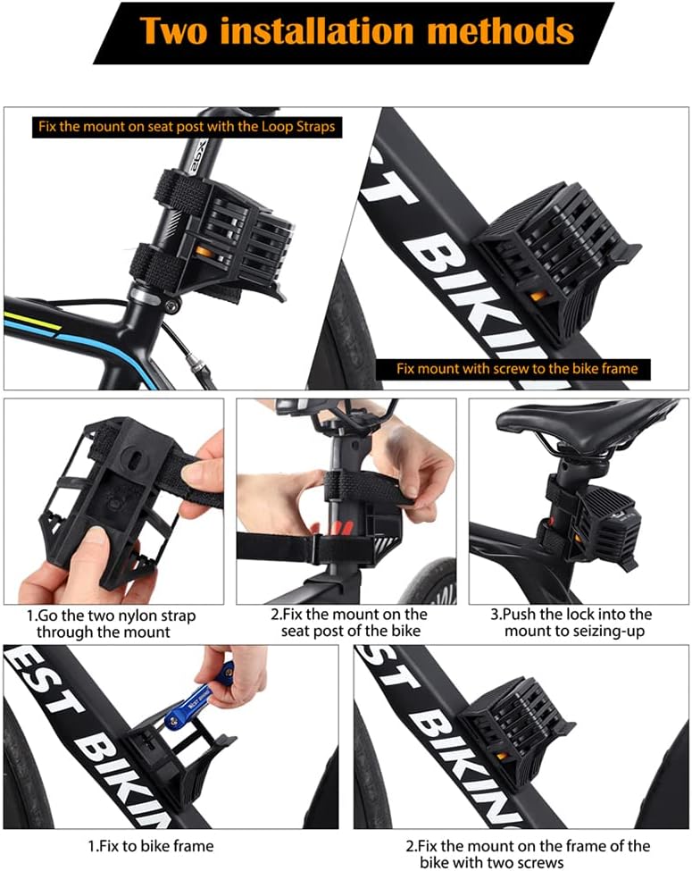 Mosrugs | SafeRide Foldable Heavy-Duty Anti-Theft Bike Lock – Ultra Strong Security Chain