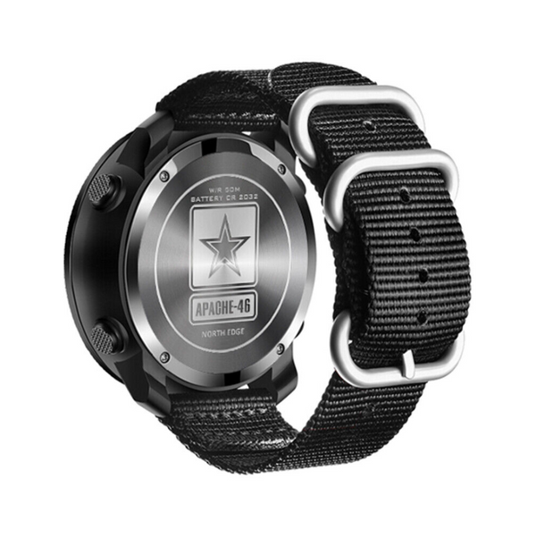 Mosrugs | Outdoor Sports Watch – Waterproof 50M, Barometer, Altimeter & Compass