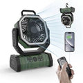 Mosrugs | 3-in-1 Camping Fan with LED Light & 20000mAh Power Bank – USB Rechargeable & Wireless
