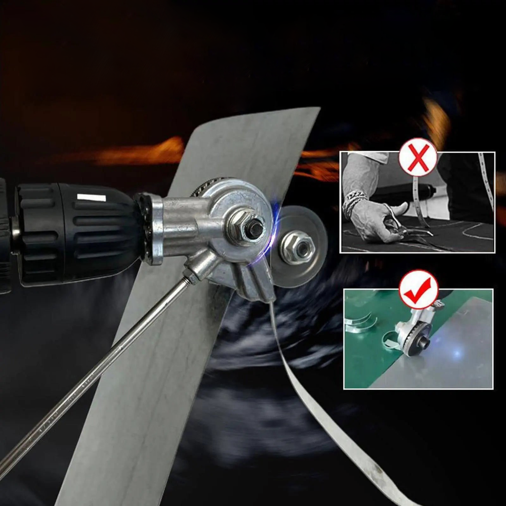 Mosrugs | Electric Plate Cutter – Drill Attachment for Fast, Safe & Effortless Sheet Cutting