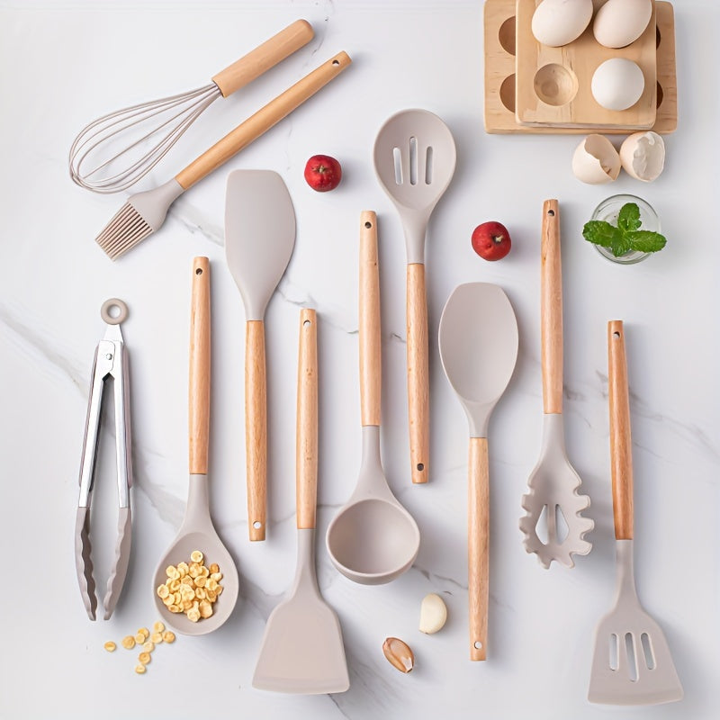 Mosrugs | SilicoWare – 12-Piece Silicone Kitchen Utensil Set