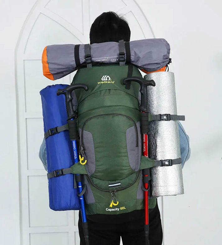Mosrugs | 60L Waterproof Backpack – Ultimate Outdoor Backpack for All Adventures