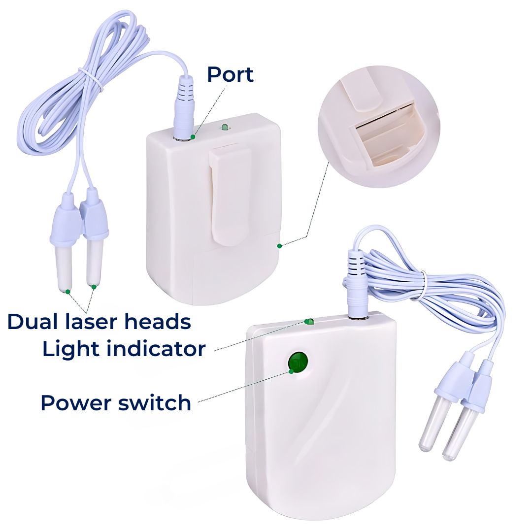 Mosrugs | Infrared Therapy Device for Allergic Rhinitis and Runny Nose Relief, Comfortable Nasal Congestion Treatment