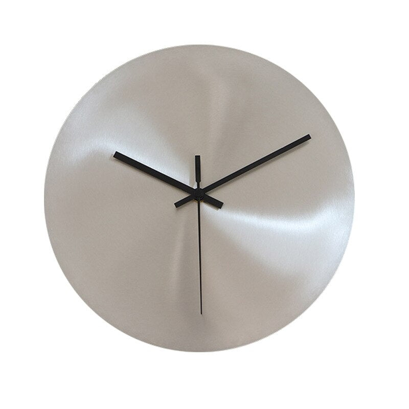 Mosrugs | TimeSleek - Modern Stainless Steel Wall Clock