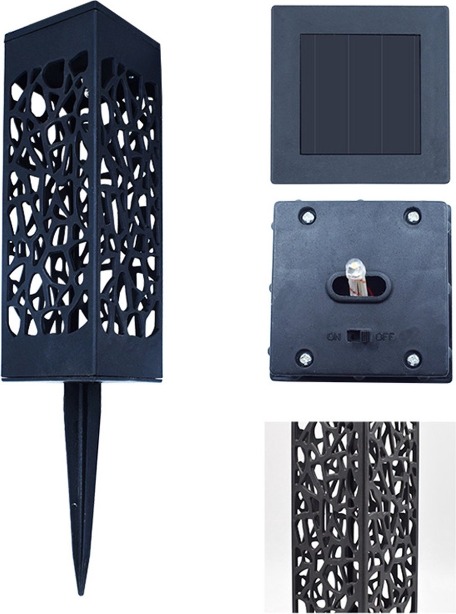 Mosrugs | Wireless Solar Garden Light Post – Outdoor LED Pathway Lighting with Auto Sensor (Waterproof & Eco-Friendly)